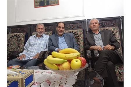 رفسنجان| دیدار اعضای هیئت فرهنگی آزادگان با آزاده حسن خالقی