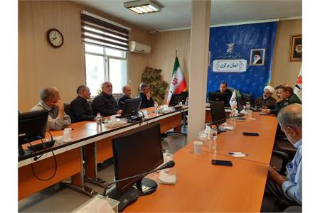 جلسه شورای مشورتی پیام آزادگان با مدیرکل بنیاد شهید و بنیاد حفظ آثار