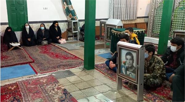 بهشهر| آیین عطر افشانی مزار مطهر شهدا به مناسبت هفته بسیج