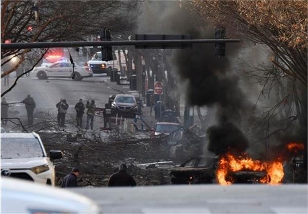 پلیس آمریکا: انفجار در شهر نشویل در صبح روز کریسمس عمدی بود