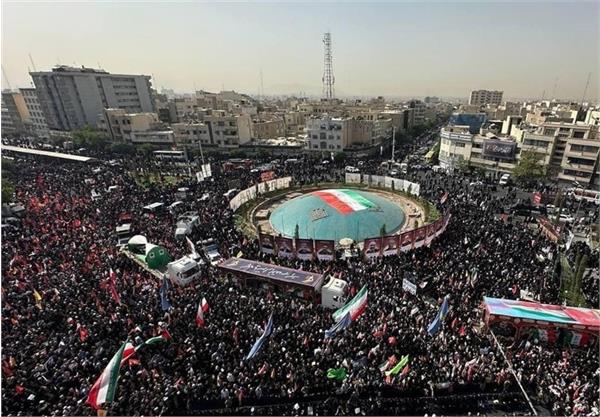 ایران با اشک و فریاد، شهیدانش را تا بهشت بدرقه کرد