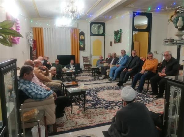 جلسه ماهانه انصارالولایه آزادگان همزمان با اعیاد شعبانیه برگزار شد