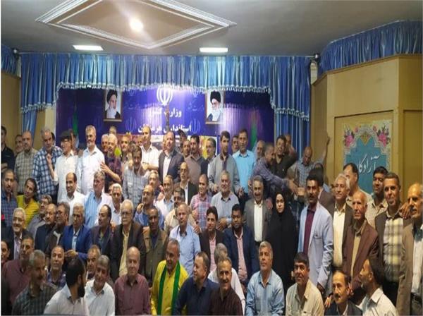 گردهمایی آزادگان کمپ هفت قاطع یک رمادی شهرستان قشم