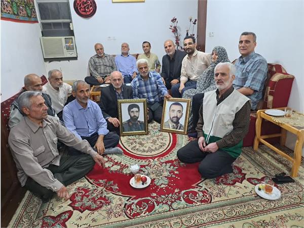 دیدار آزادگان بهشهری با مادر شهید آزاده سردار «جعفر کیمیا»