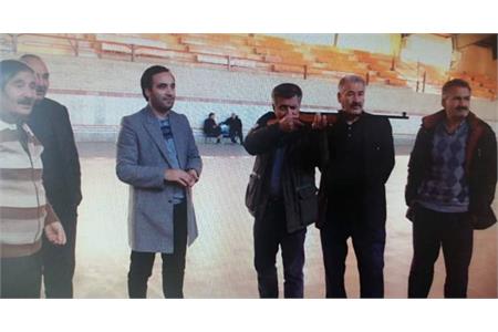 مسابقه تیراندازی با تفنگ بادی ویژه جانبازان و آزادگان