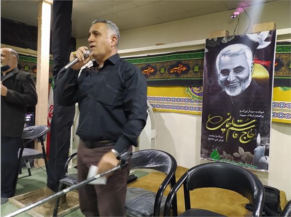 تهران| مراسم عزاداری "یاس کبود" همزمان با سالگرد شهادت سردار دلها برگزار شد