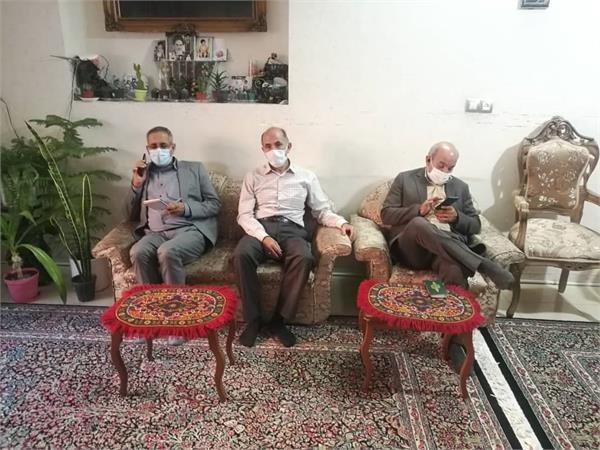 کرمان| سرکشی نماینده موسسه پیام آزادگان از ۳ خانواده آزاده متوفی