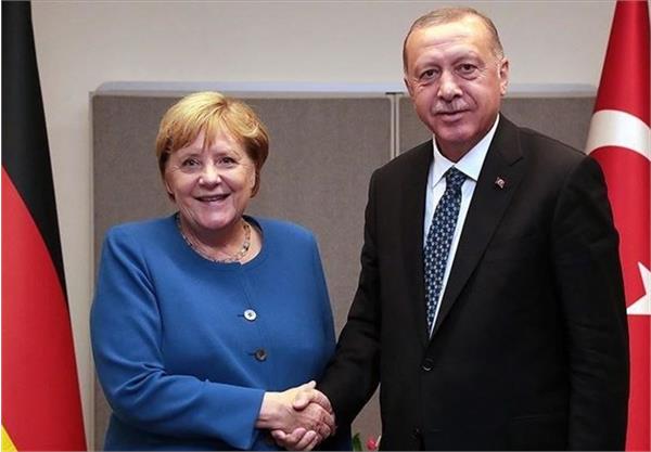 گفتگوی مجازی رئیس جمهور ترکیه با صدر اعظم آلمان