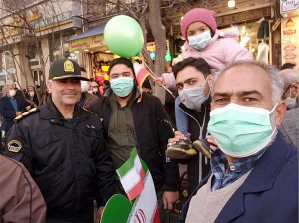 حضور پرشور ایثارگران مشهدی در جشن ملی 1400525