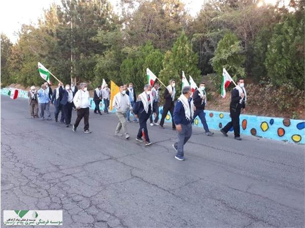 کوهپیمایی آزادگان آذربایجان غربی +گزارش تصویری