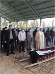 گزارش تصویری مراسم خاکسپاری آزاده مرحوم جابر علم نژاد