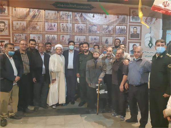 برگزاری مراسم بزرگداشت مقام شهداء تخریبچی در مسجد امام رضا(ع) شهرری