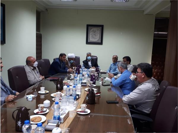 بوشهر| جلسه اعضای شورای مشورتی پیام آزادگان با فرماندار
