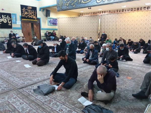 آذربایجان غربی| مراسم هیئت آزادگان ارومیه در مسجد لطفعلی‌خان