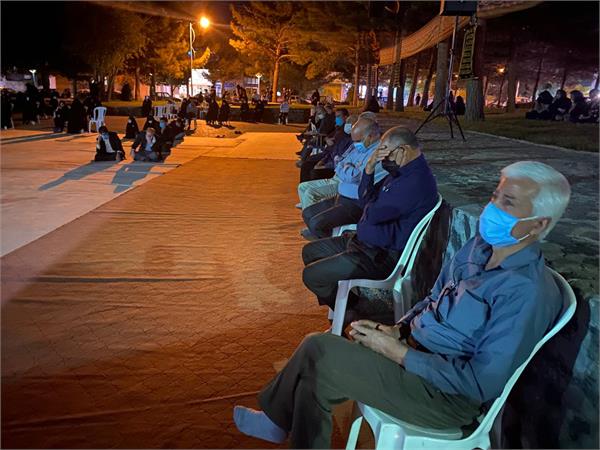 خراسان جنوبی| مراسم اولین شب ماه محرم هیئت آزادگان