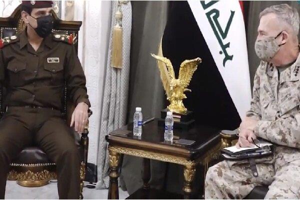 فرمانده سنتکام با رئیس ستاد مشترک ارتش عراق دیدار کرد