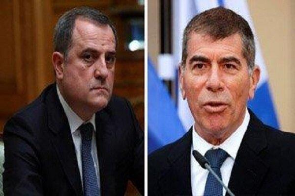 گفتگوی وزیر خارجه جمهوری آذربایجان با همتای خود در رژیم صهیونیستی