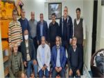 دیدار و تجلیل اعضای شورای مشورتی پیام آزادگان از آزاده ابراهیم یاسبلاغی