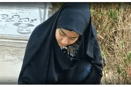 دختری با پدری که هنوز در قلبش زنده است