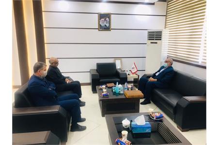 زاهدان| دیدار نماینده موسسه پیام آزادگان با مدیرکل جدید بنیاد شهید