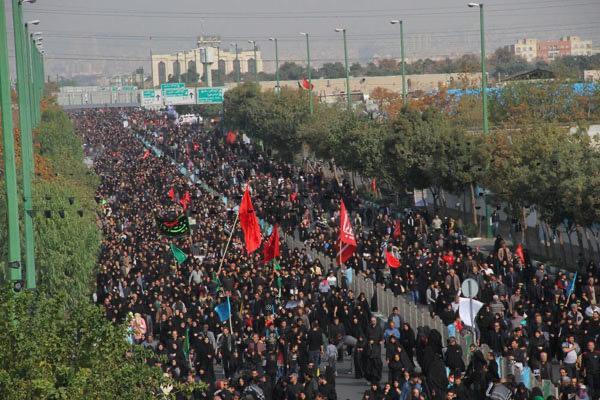 برپایی موکب سید آزادگان و هیئت های آزادگان استان تهران