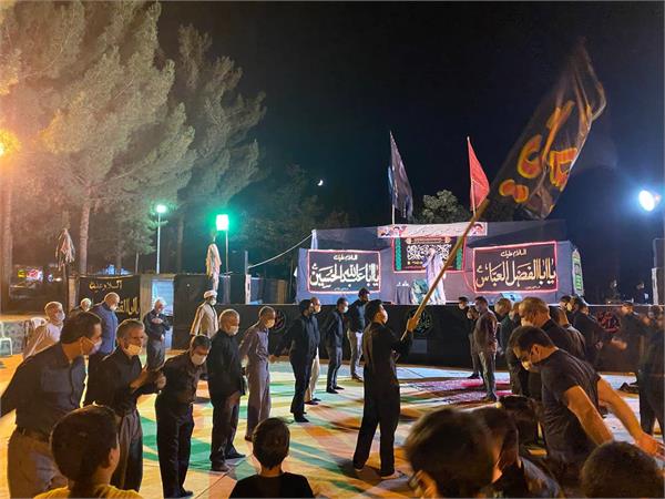 خراسان جنوبی| پنجمین شب عزاداری هیئت آزادگان بیرجند