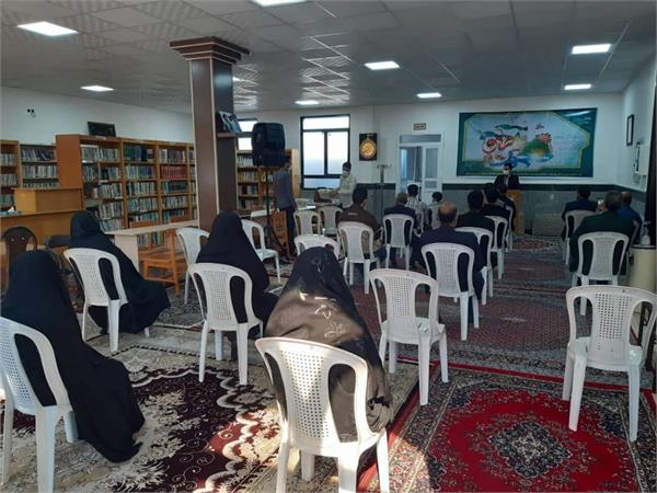افتتاح کتابخانه سردار شهید حاج قاسم سلیمانی هیئت آزادگان بیرجند