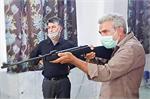 برگزاری مسابقه تیراندازی بین برخی از آزادگان
