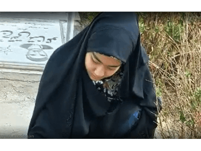 دختری با پدری که هنوز در قلبش زنده است