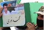 تشییع و تدفین پیکر مطهر شهید فاطمیون بعد از ۶ سال