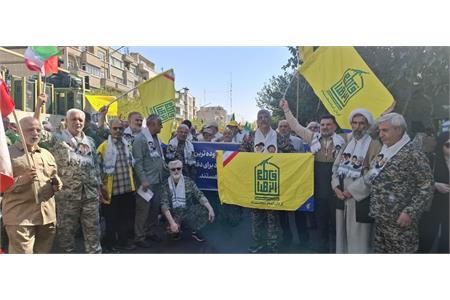 حضور آزادگان دفاع مقدس در رزمایش «جان‌فدا»؛ اعلام آمادگی برای دفاع از ایران
