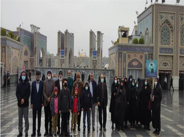 بهشهر| سفر زیارتی اعضای هیئت آزادگان به مشهد مقدس