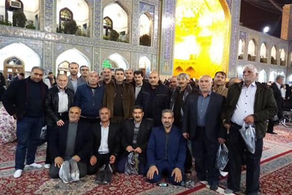 اردوی زیارتی آزادگان استان همدان به مشهد مقدس