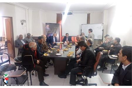 دیدار رئیس بنیاد گرگان با آزادگان سرافراز