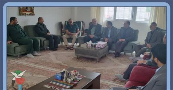 دیدار مسئولان شهرستان سوادکوه شمالی با دو آزاده سرافراز به مناسبت روز ارتش