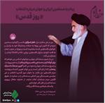 پیام امام خمینی (ره) به مسلمین ایران و جهان درباره انتخاب «روز قدس»