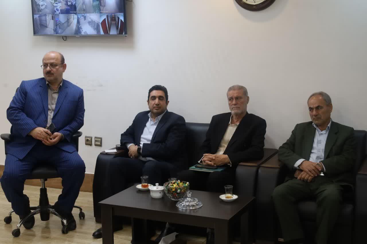 دیدار با بنیاد شهید گیلان