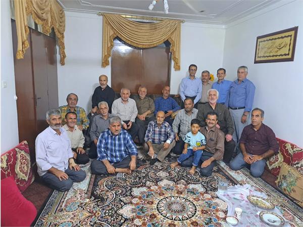 برگزاری جلسه هیئت آزادگان مازندرانی