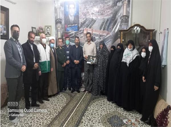 بهشهر| دیدار با خانواده شهید غواص حسینعلی بالویی