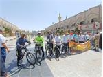 اعزام کاروان دوچرخه سوار آزادگان از مشهد الرضا تا مزار سردار دل‌ها