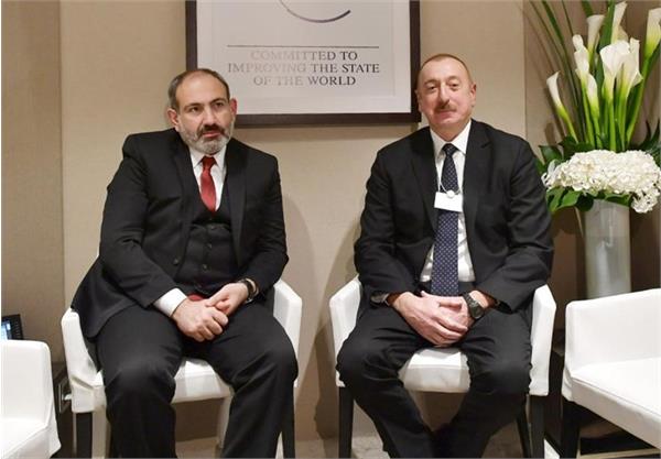 نشست سه جانبه سران جمهوری آذربایجان و ارمنستان در روسیه