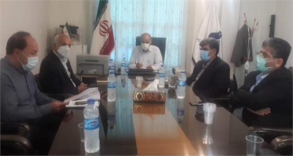 جلسه مدیر موسسه پیام آزادگان همدان با رییس بنیاد شهید استان