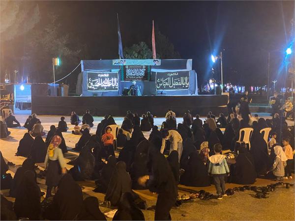 بیرجند| ویژه برنامه‌های هیئت فرهنگی مذهبی آزادگان در دهه آخر ماه صفر